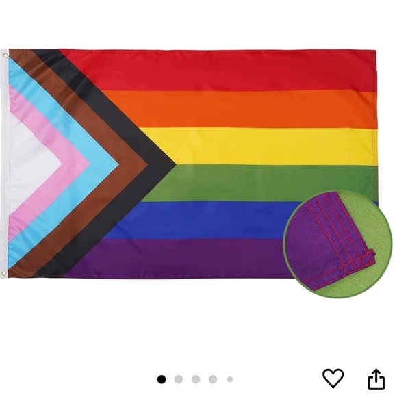 Progressive Pride Flag 3’x5’ NIP - Picture 4 of 4